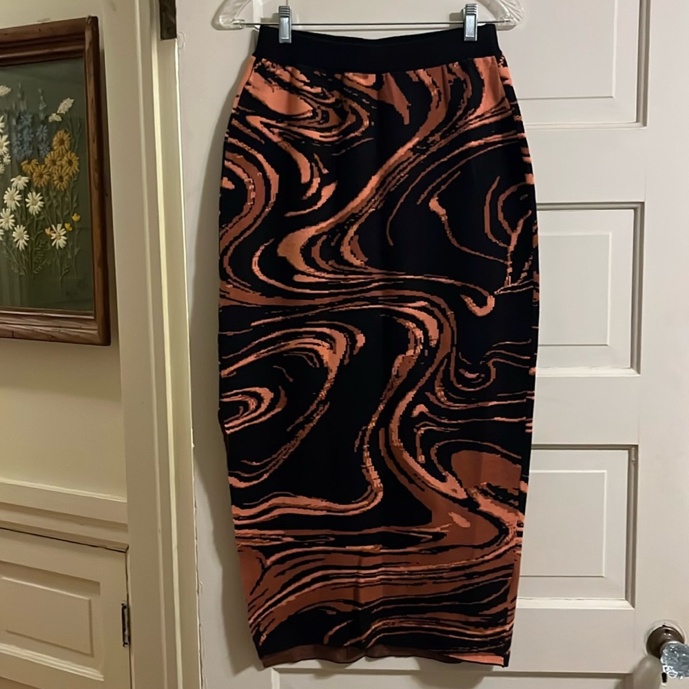 Long Knit Skirt